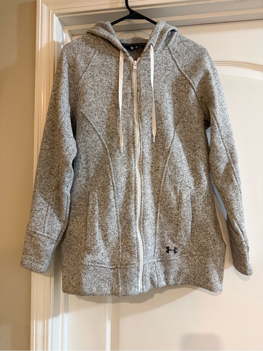 Under Armour Women's Heather Gray zip-up jacket